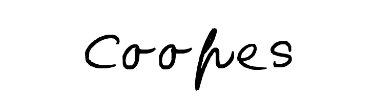 Coopes  Frei Schriftart Herunterladen