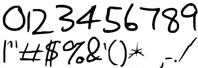 Coopes Font OTHER CHARS