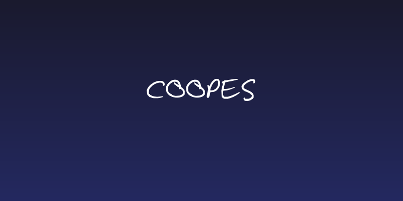 Coopes Social Header