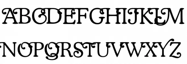 Coopman Schriftart Groß