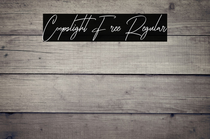 Coopslight Free Regular Example 1