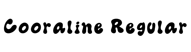 Cooraline Regular  フリーフォントのダウンロード