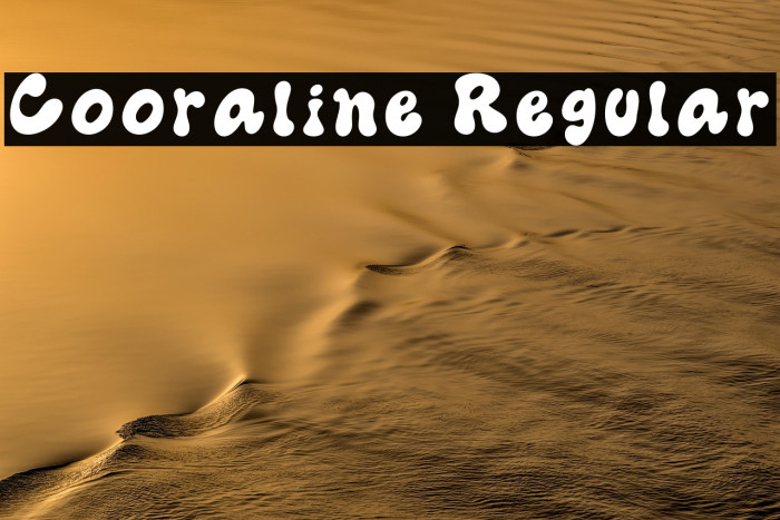 Cooraline Regular Example 3