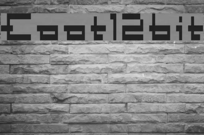 Coot12bit Caratteri examples