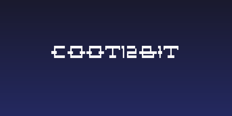 Coot12bit Social Header