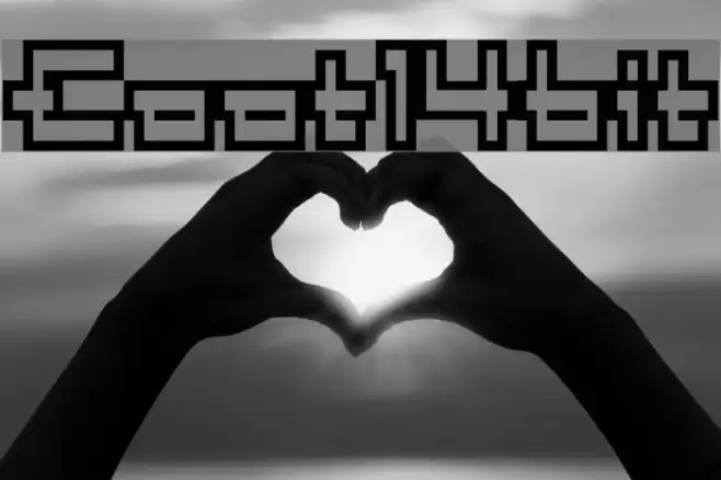 Coot14bit Schriftart examples