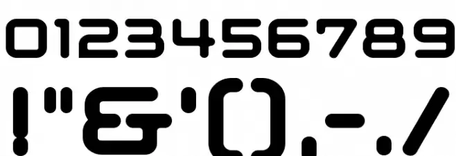 Cootbold Font OTHER CHARS