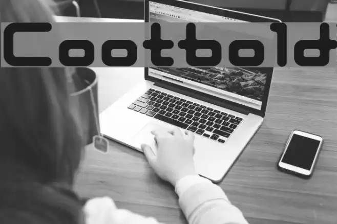 Cootbold Font examples