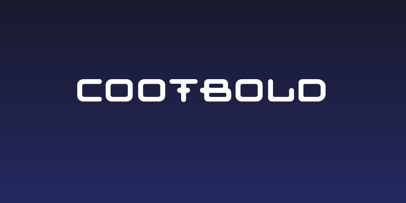 Cootbold Social Header