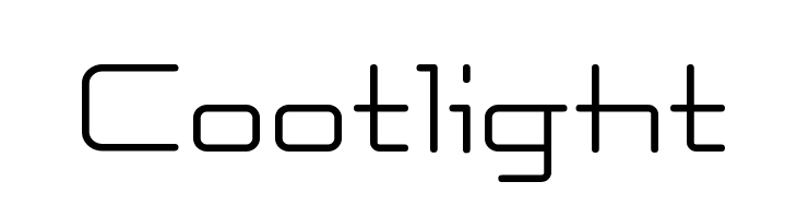 Cootlight  لخطوط تنزيل