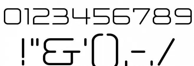 Cootlight Font OTHER CHARS