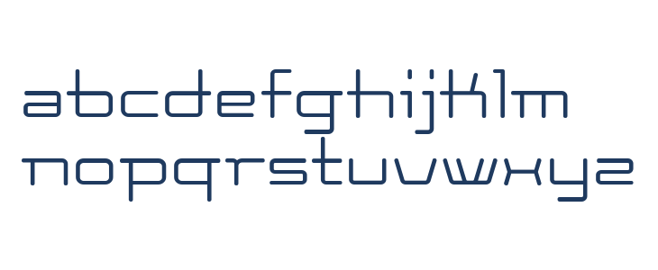 Cootlight Lowercase