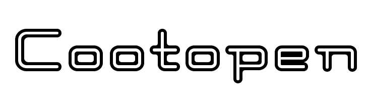 Cootopen  baixar fontes gratis