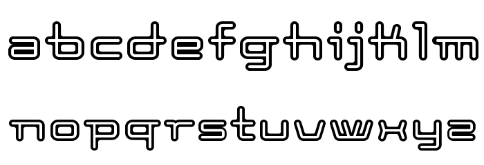 Cootopen Font LOWERCASE