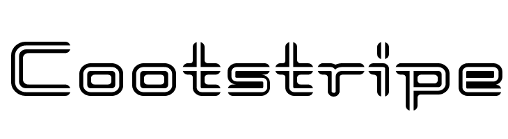 Cootstripe  नि: शुल्क फ़ॉन्ट्स डाउनलोड