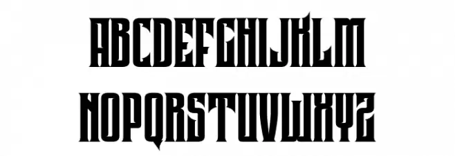 CoovicoPersonalUse-Regular フォント 大文字
