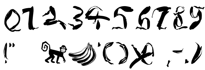 CopaBanana Font OTHER CHARS
