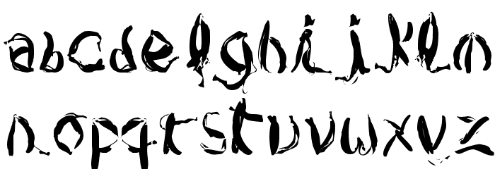 CopaBanana Font LOWERCASE