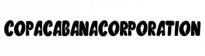 Copacabana Corporation  Frei Schriftart Herunterladen