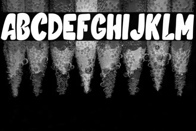 Copacabana Corporation Font examples