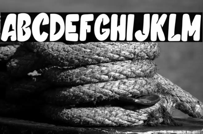 Copacabana Corporation Font examples