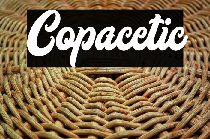 Copacetic Example 1