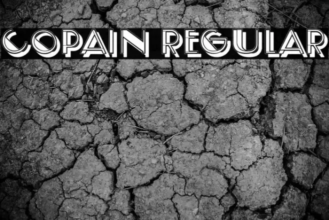 Copain Regular Font examples