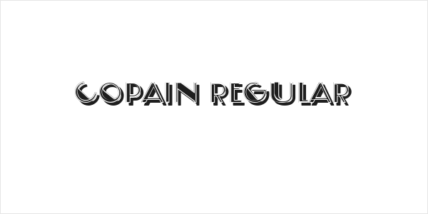 Copain Regular Logo