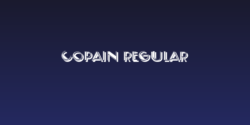 Copain Regular Social Header