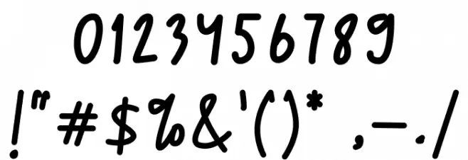 Copalanga Font OTHER CHARS