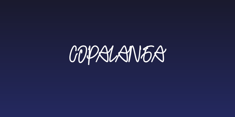 Copalanga Social Header