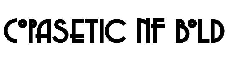 Copasetic NF Bold  Free Fonts Download