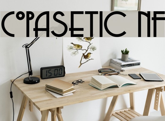 Copasetic NF Font examples