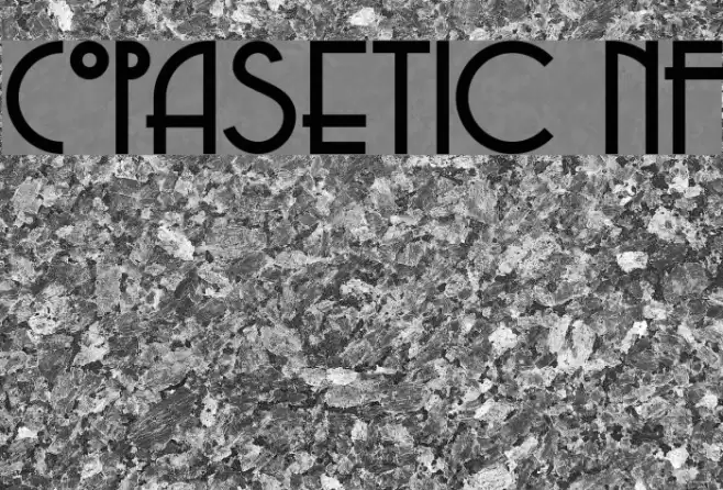 Copasetic NF Fonte examples