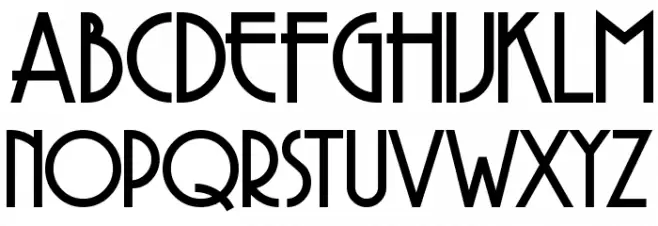 Copasetic Schriftart Groß