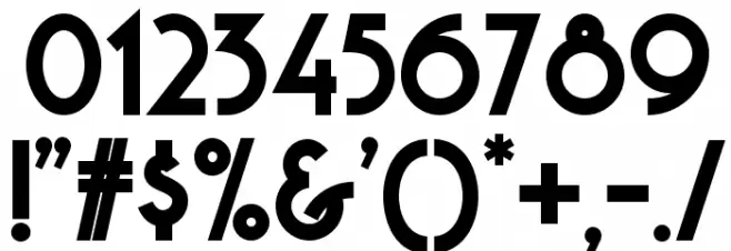 CopaseticNF-Bold Font OTHER CHARS