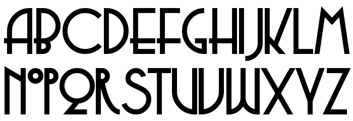 Copasetic Font LOWERCASE