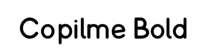 Copilme Bold  Fuentes Gratis Descargar