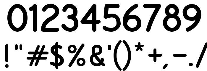 Copilme Bold Font OTHER CHARS