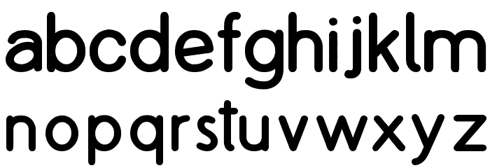 Copilme Bold Font LOWERCASE
