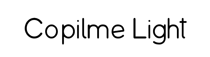 Copilme Light फ़ॉन्ट