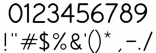 Copilme Light Font OTHER CHARS