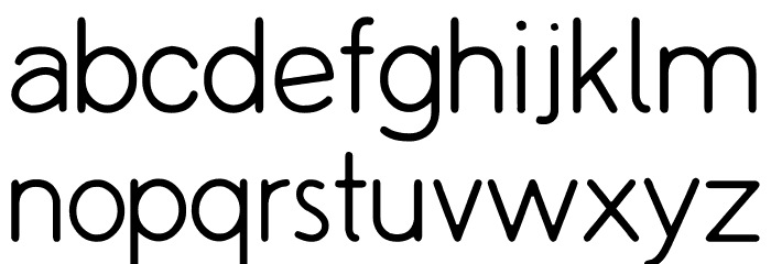 Copilme Light Font LOWERCASE