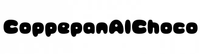 CoppepanAlChoco  Скачать бесплатные шрифты