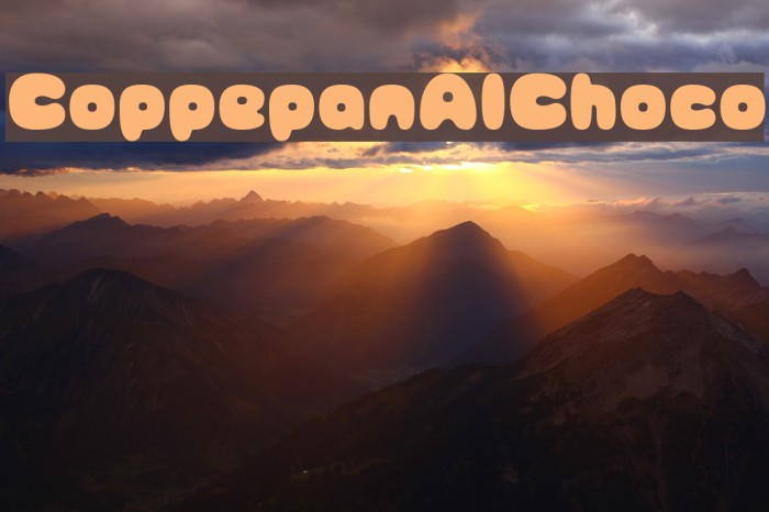 CoppepanAlChoco Example 2