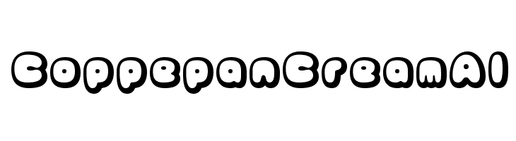 CoppepanCreamAl  font caratteri gratis