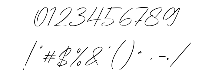 Copper Harbor Font OTHER CHARS