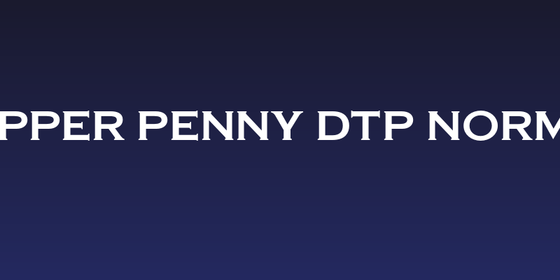 Copper Penny DTP Normal Social Header