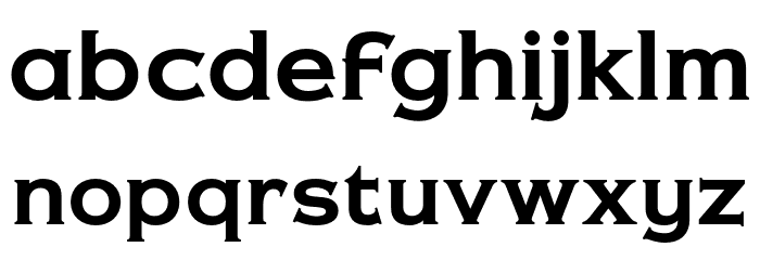 Copper Penny DTP Normal Font LOWERCASE