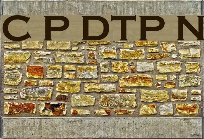 Copper Penny DTP Normal font